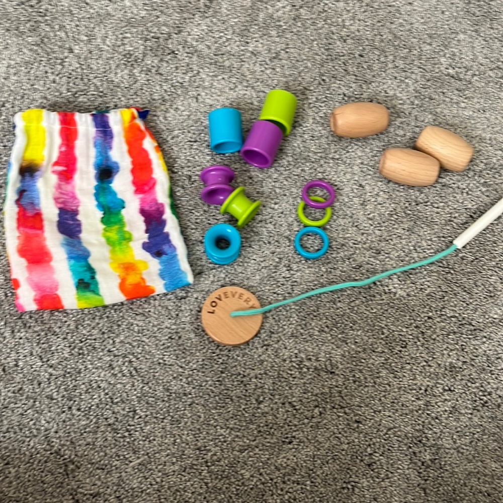 Lovevery Wooden Threading Beads